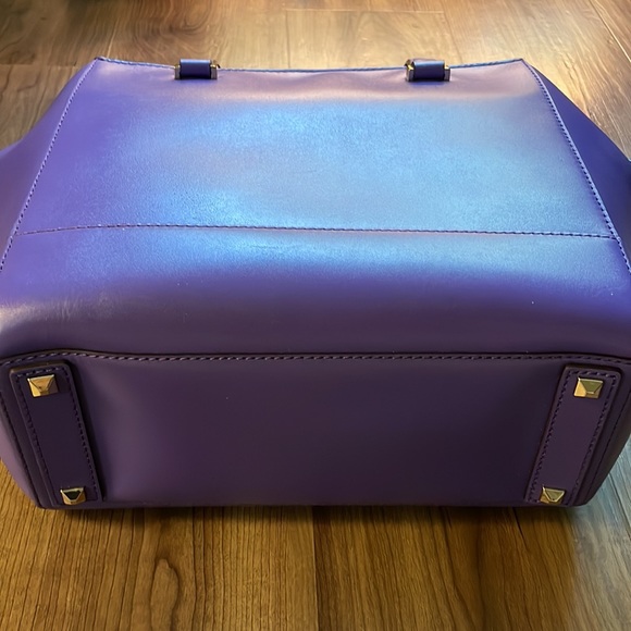 Kate Spade bow purple handbag - Picture 6 of 12